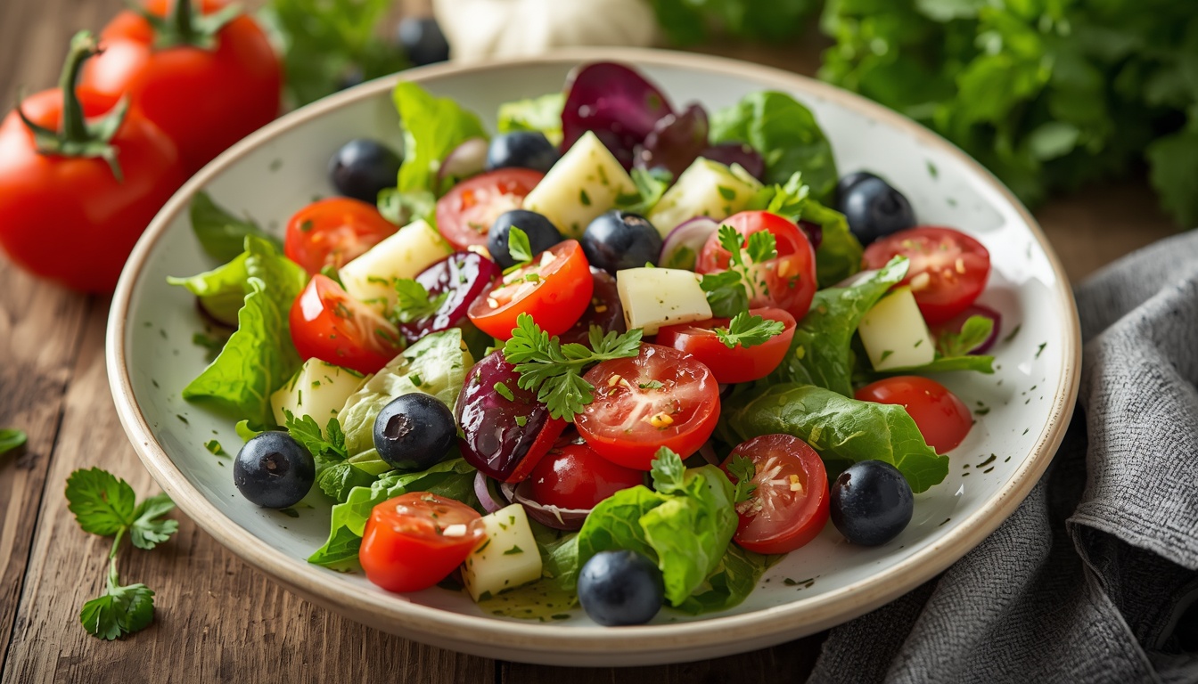 Sesongsalat med norske grønnsaker fra Anklewyrestore